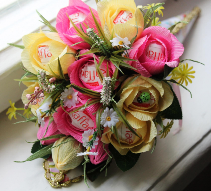 Arranjo de flores perfumadas