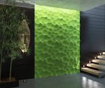 Paredes decorativas interiores (220+ fotos): Gesso, Papel de parede, Pintura