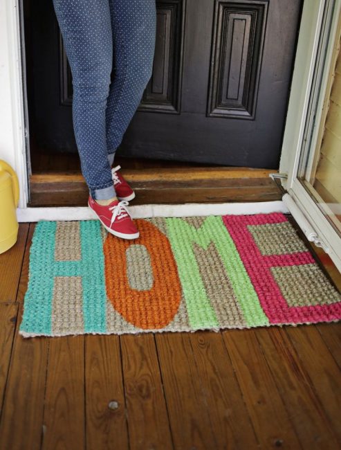 Ambiente hospitaleiro com tapete
