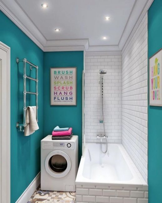Cores profundas para relaxamento