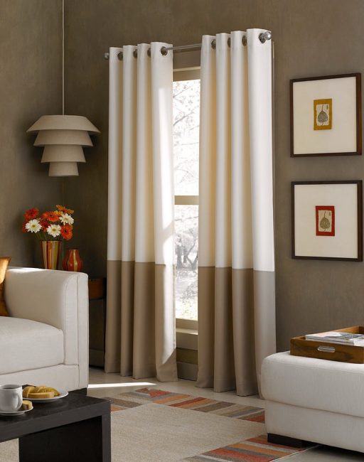 Color blok para um novo estilo interior