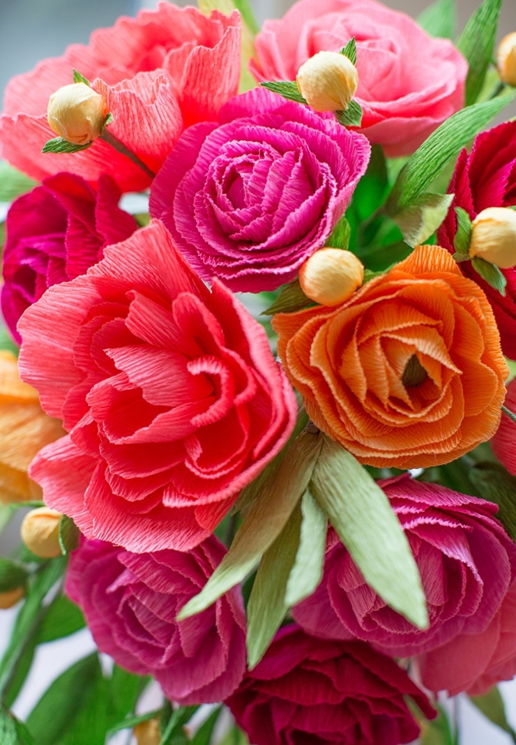 Como fazer flores de papel ondulado com suas próprias mãos? 125 Fotos e 5 workshops simples