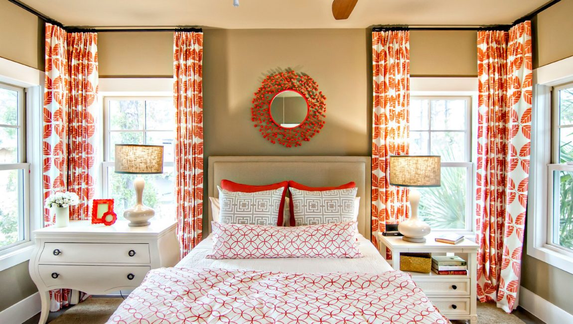 Combine as cortinas com o interior