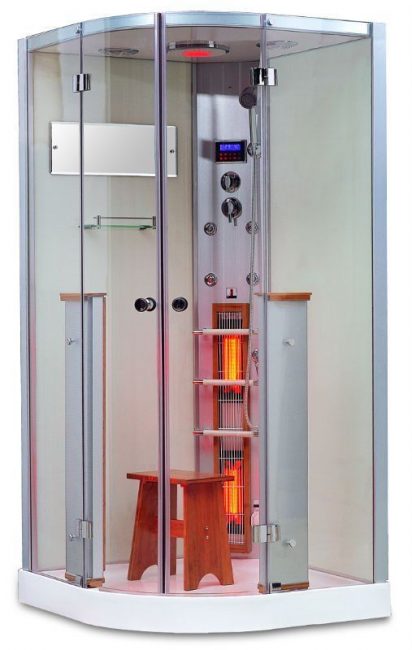 Construção de sauna finlandesa