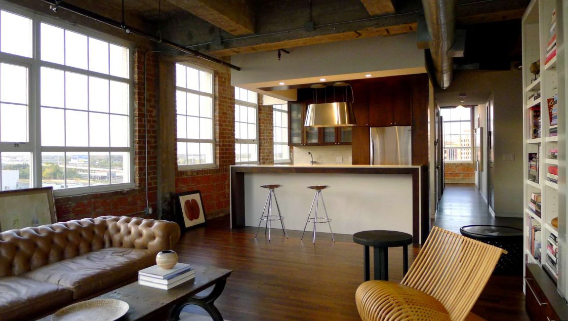 Loft dinâmico não parece menos impressionante