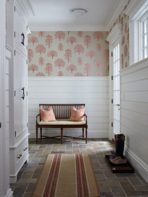Estilo branco torna a sala mais brilhante