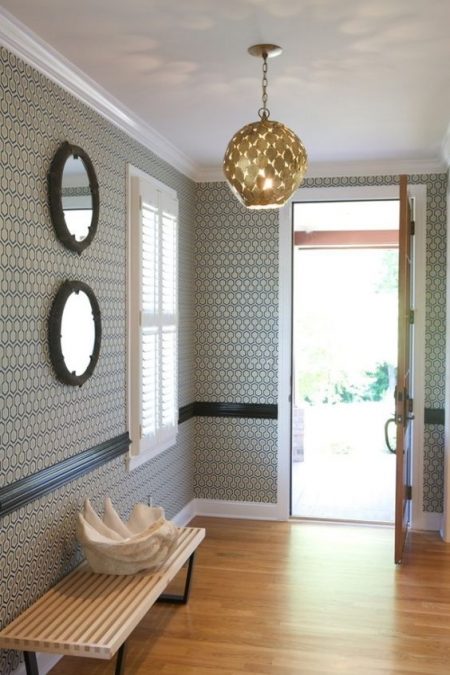 Escolhendo papel de parede no corredor e corredor (50 + fotos): Crie um interior home com suas próprias mãos