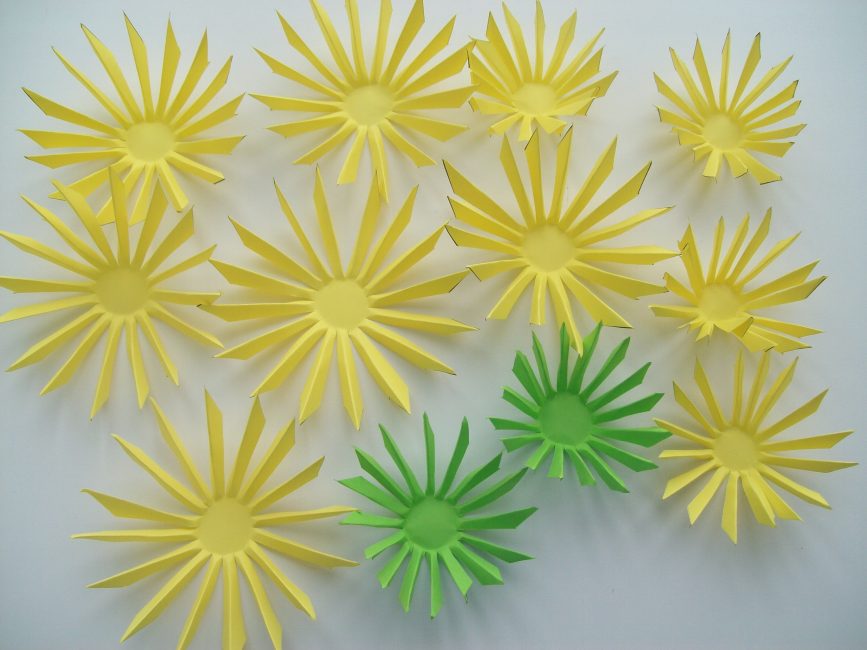 Flores brilhantes - boas emoções