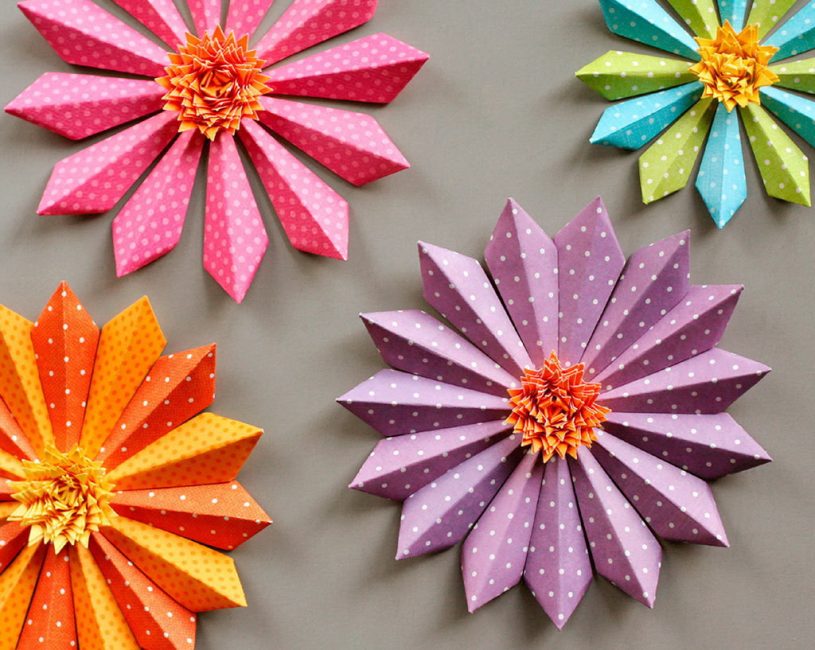 Flores brilhantes e bonitas
