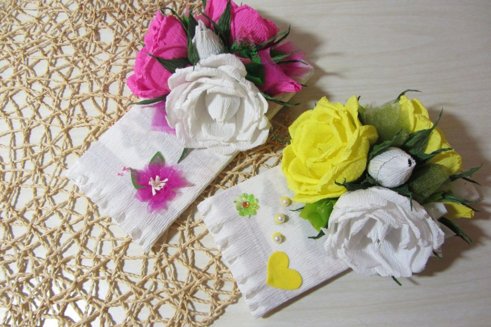 Capa floral do presente