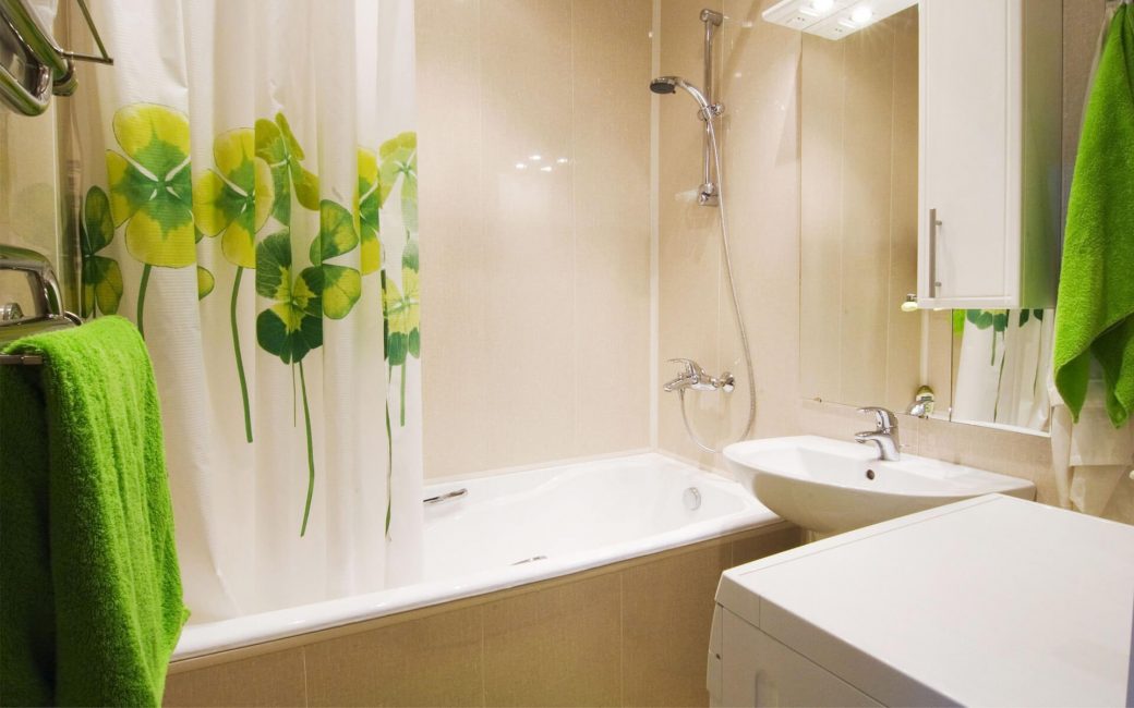 Nós atualizamos a sala com um verde brilhante