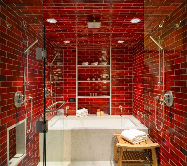 Design de banheiro elegante sem um banheiro (+100 fotos) - beleza combinada com conforto