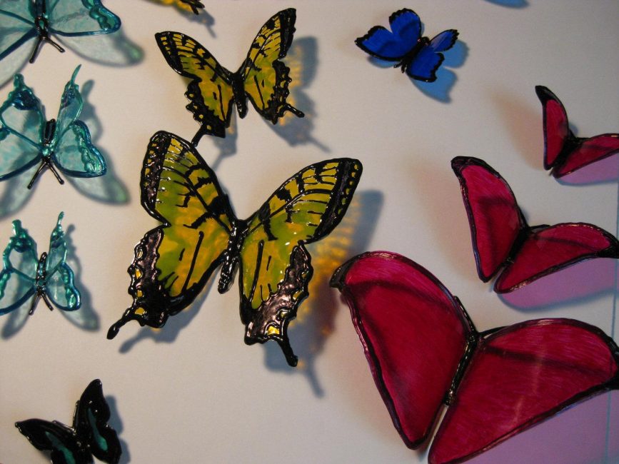 Borboletas para decorar o site