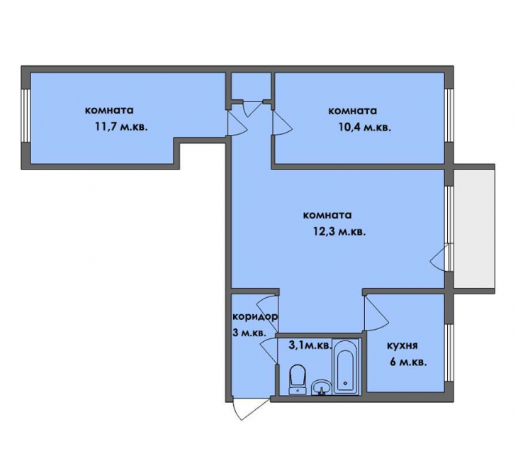 Melhor planejamento de um apartamento de 3 quartos em casas de painel: 160 + Foto do espaço considerado