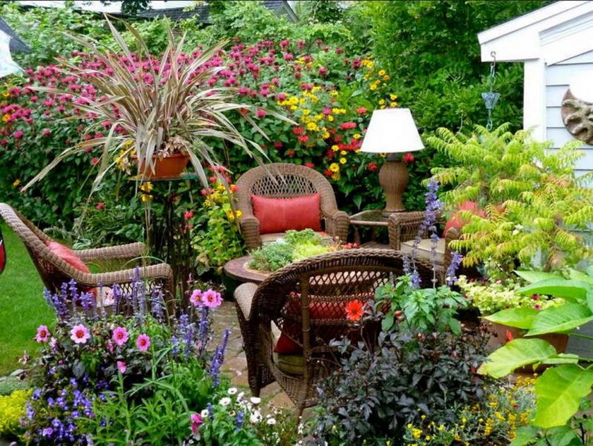 Paisagismo para o jardim faça você mesmo (mais de 185 fotos). Estilos que você deve conhecer