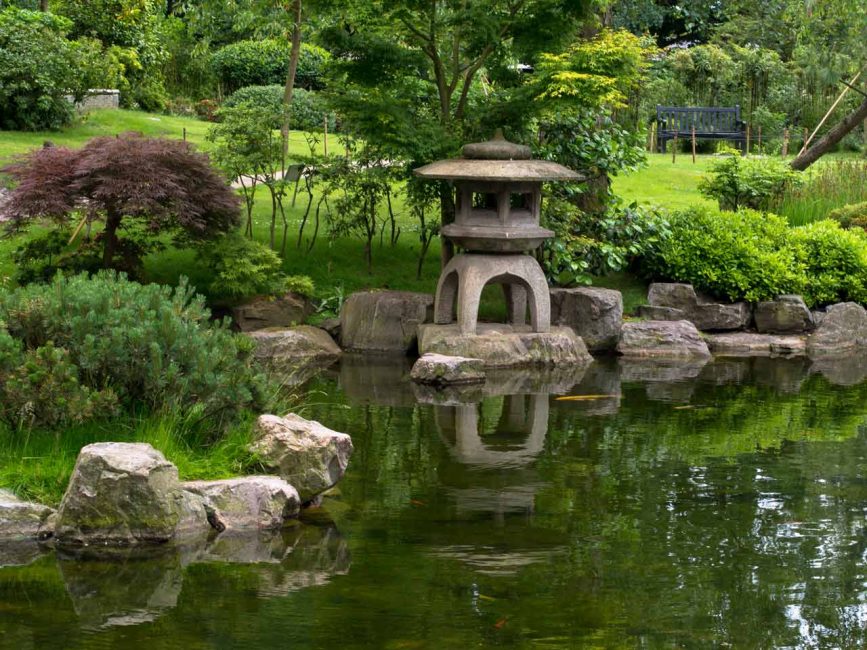 Este é um lugar para admirar a natureza, o pensamento profundo e as cerimônias do chá.