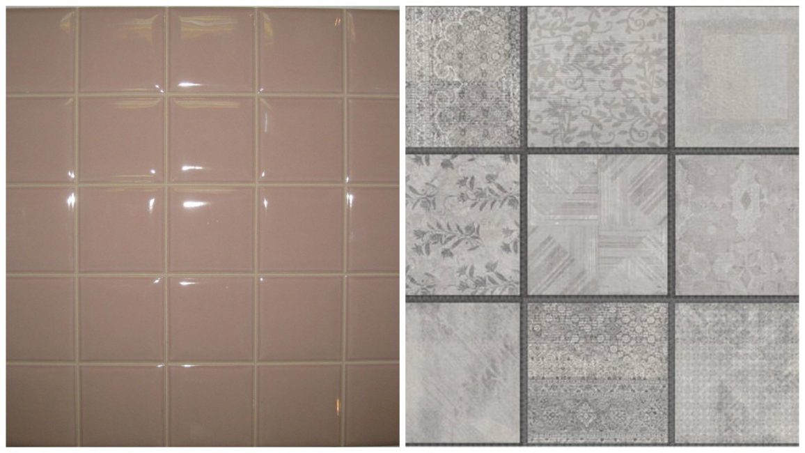 Design de azulejos para uma pequena casa de banho