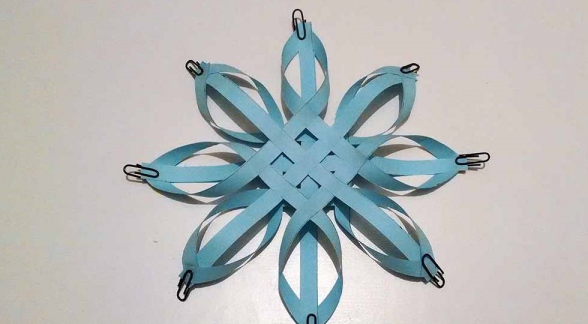 Nós nos conectamos e pegamos um floco de neve