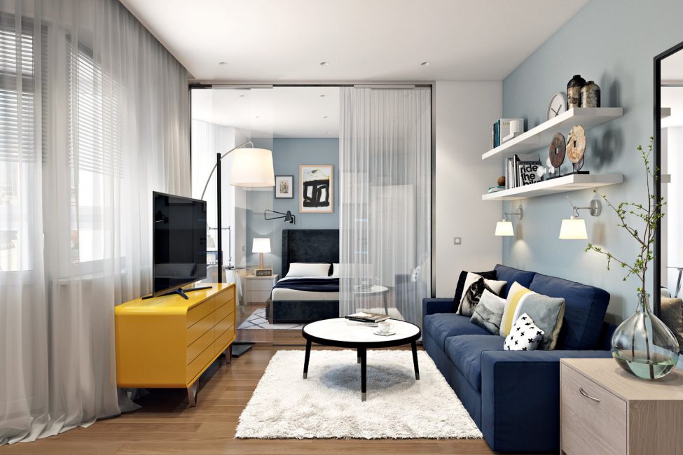 Combinando o quarto e a sala de estar