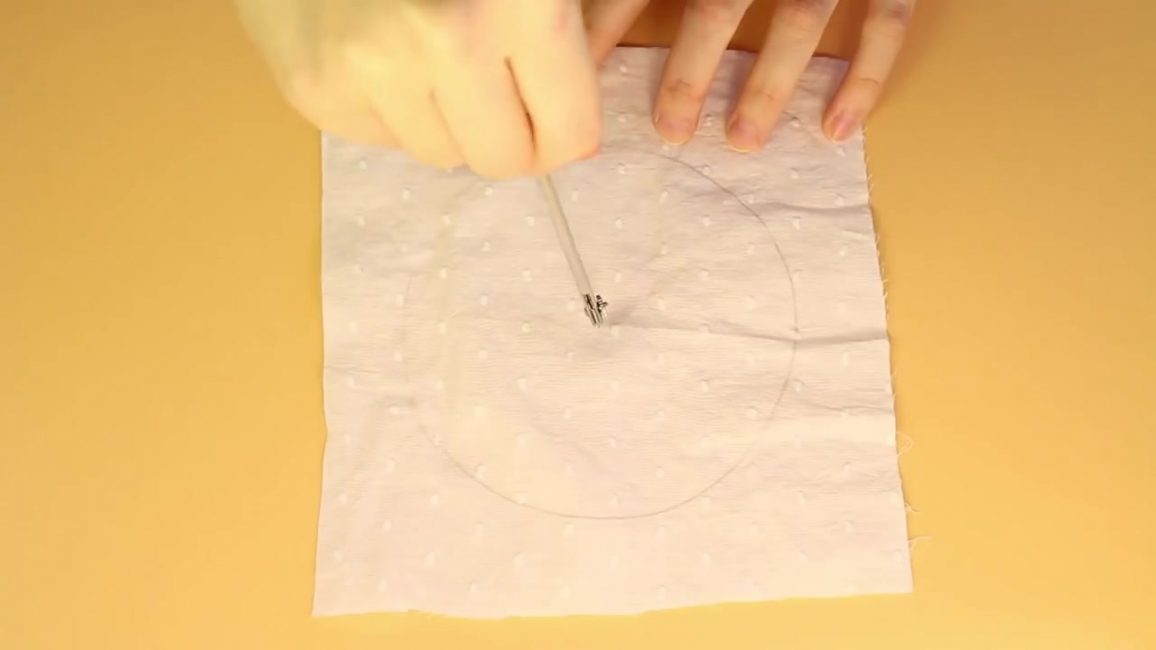Desenhe um círculo até ajuda a bússola