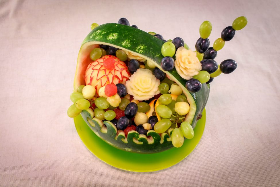 Mais frutas - mais vitaminas.