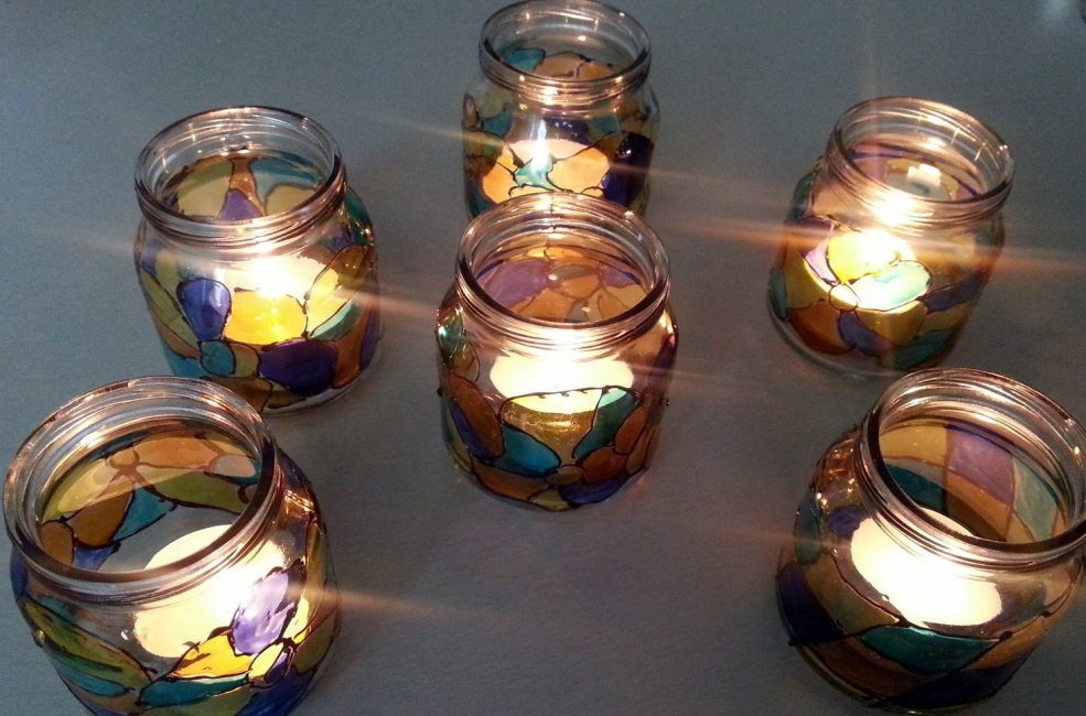 Luzes cintilantes calmas