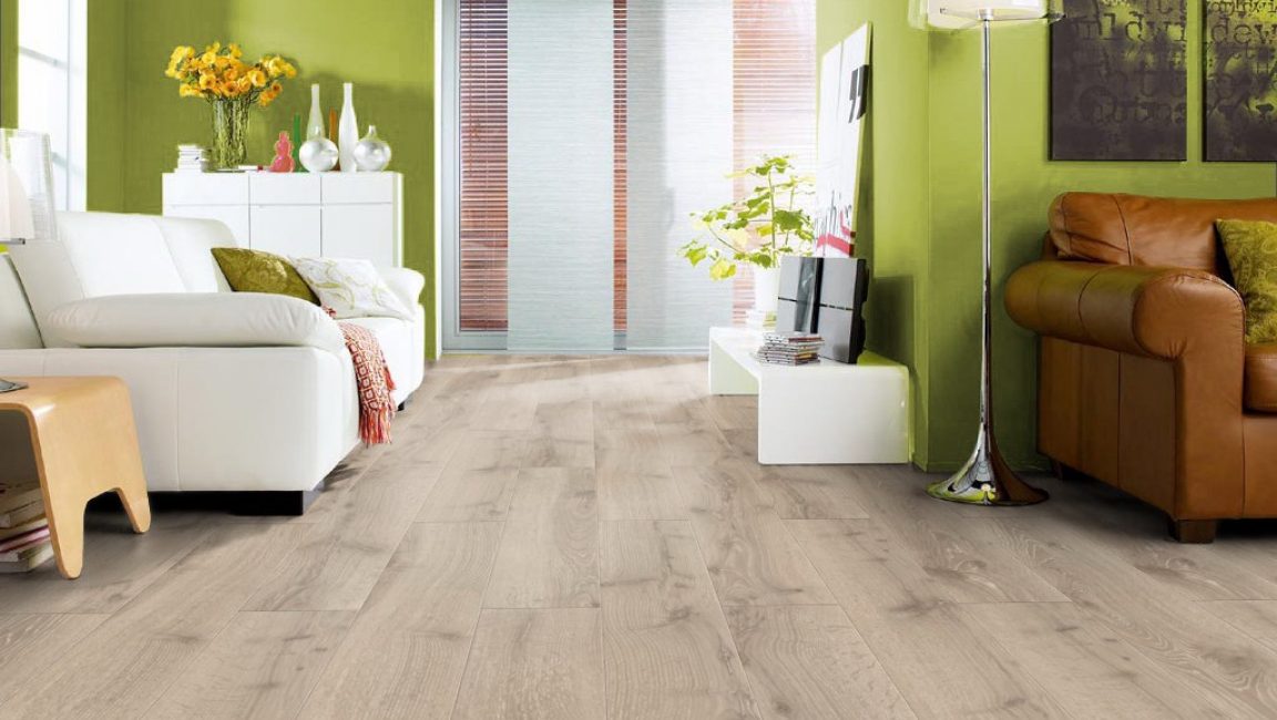 Laminado para o quarto mais transitável
