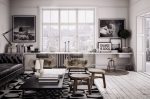Mesa estilo loft (115+ fotos): Que tipo de design é melhor? (escrito / revista / bar / jantar / transformador)