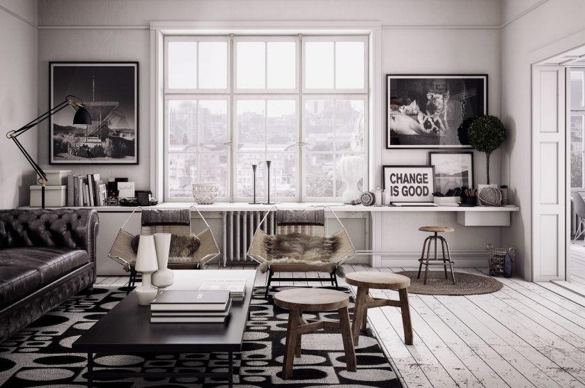 Mesa estilo loft (115+ fotos): Que tipo de design é melhor? (escrito / revista / bar / jantar / transformador)