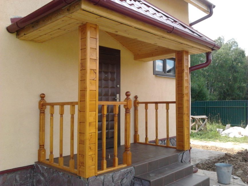Se o velame for construído apenas para proteção, o design usual funcionará.