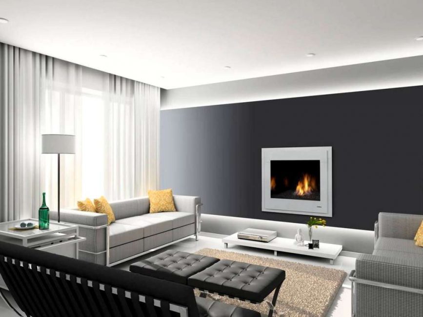Quadrados, modelos rigorosos são mais adequados para o interior moderno