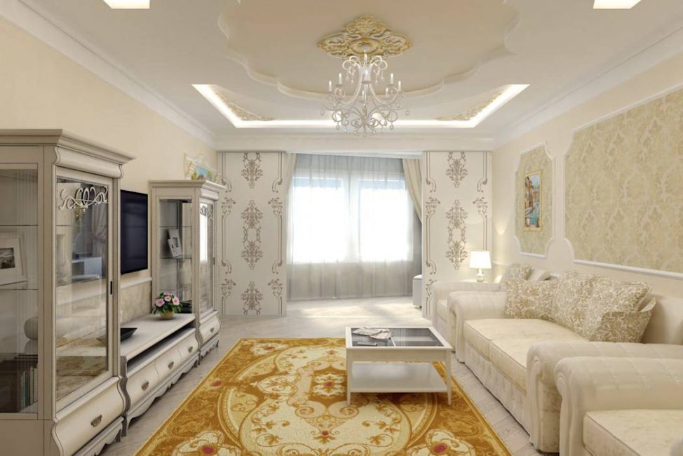 Estucador decorativo - idéia de design de teto mais barato