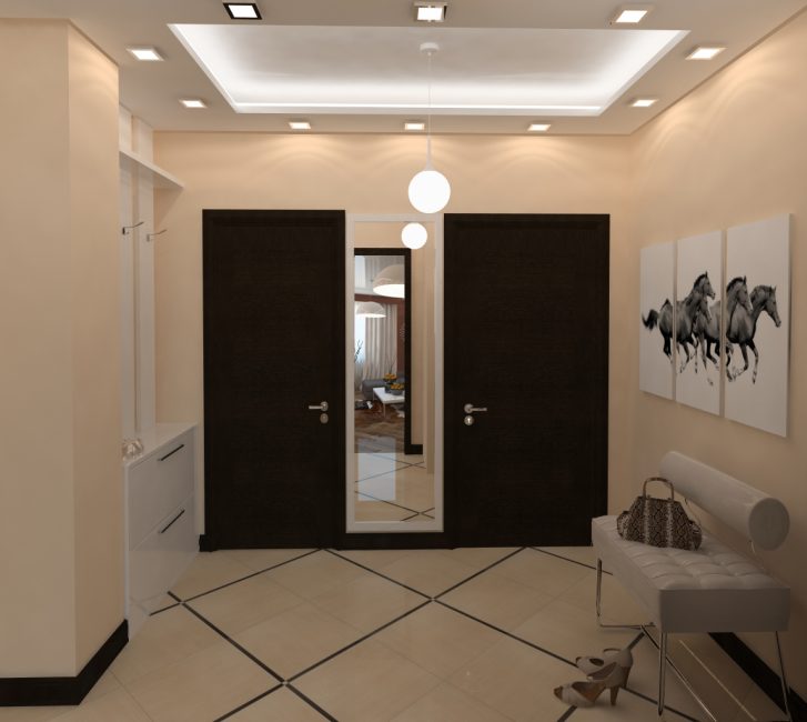 Bela decoração com lâmpadas