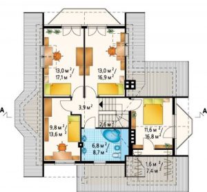 175+ Foto Projetos de casas de blocos de concreto de espuma, ou como construir rapidamente um sonho?