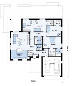 175+ Foto Projetos de casas de blocos de concreto de espuma, ou como construir rapidamente um sonho?