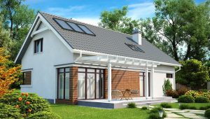 175+ Foto Projetos de casas de blocos de concreto de espuma, ou como construir rapidamente um sonho?