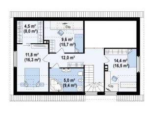 175+ Foto Projetos de casas de blocos de concreto de espuma, ou como construir rapidamente um sonho?