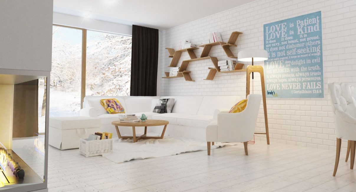 O quarto no primeiro andar deve ser confortável para todos os membros da família.