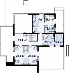 175+ Foto Projetos de casas de blocos de concreto de espuma, ou como construir rapidamente um sonho?