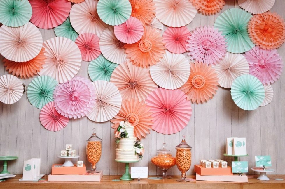 Artesanato em 3D para decoração de parede