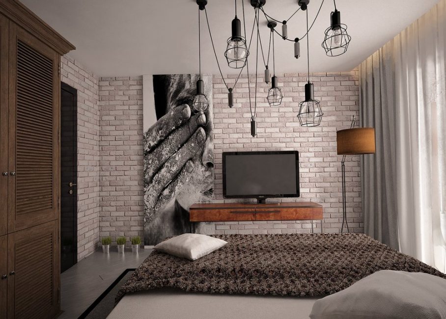 Lâmpada de designer de suspensão e imagem moderna