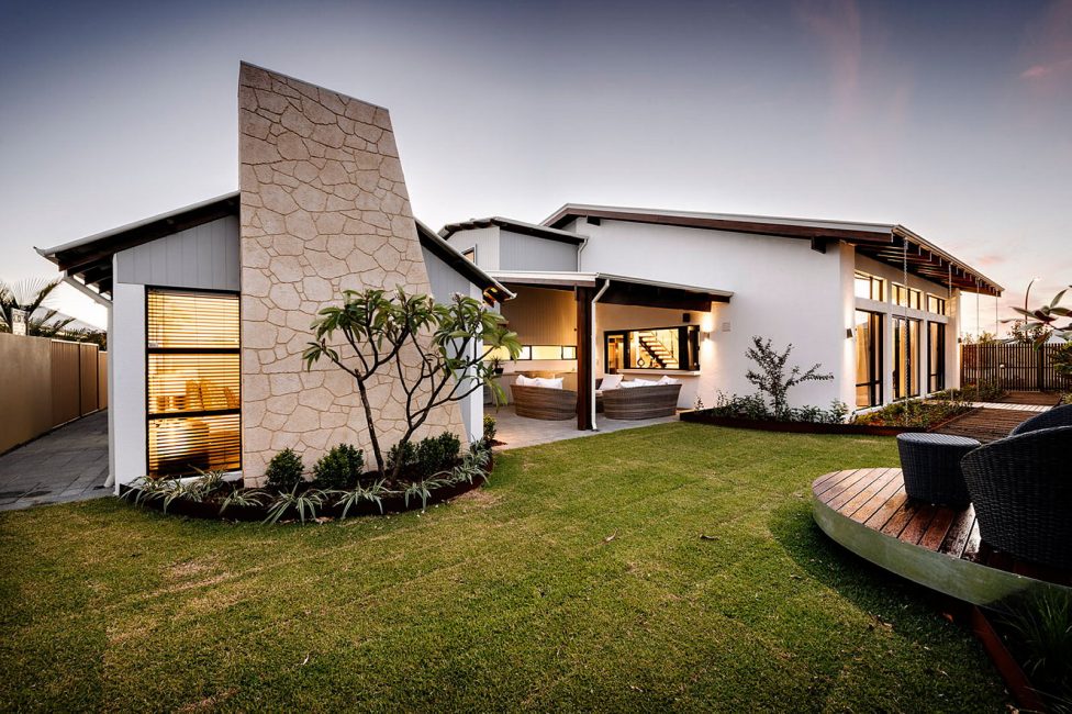 Fachada do edifício em estilo loft