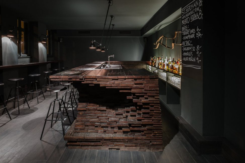 Balcão de bar muito incomum
