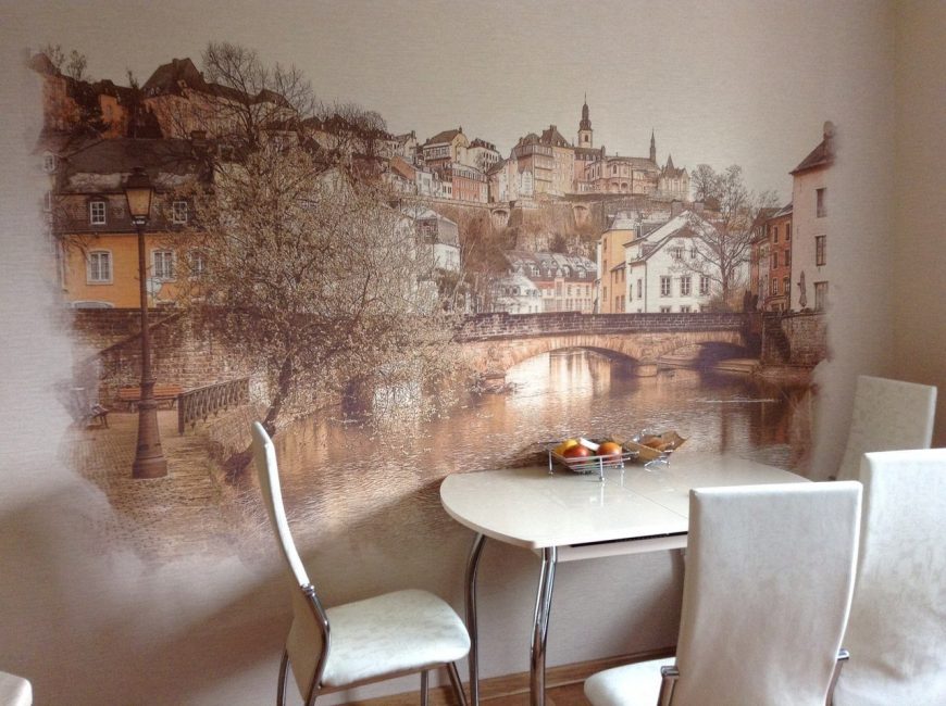 Mural na parede