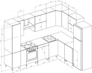 Layout Cozinha em uma casa particular: 175+ Fotos Variedade de estilos, cores e conforto