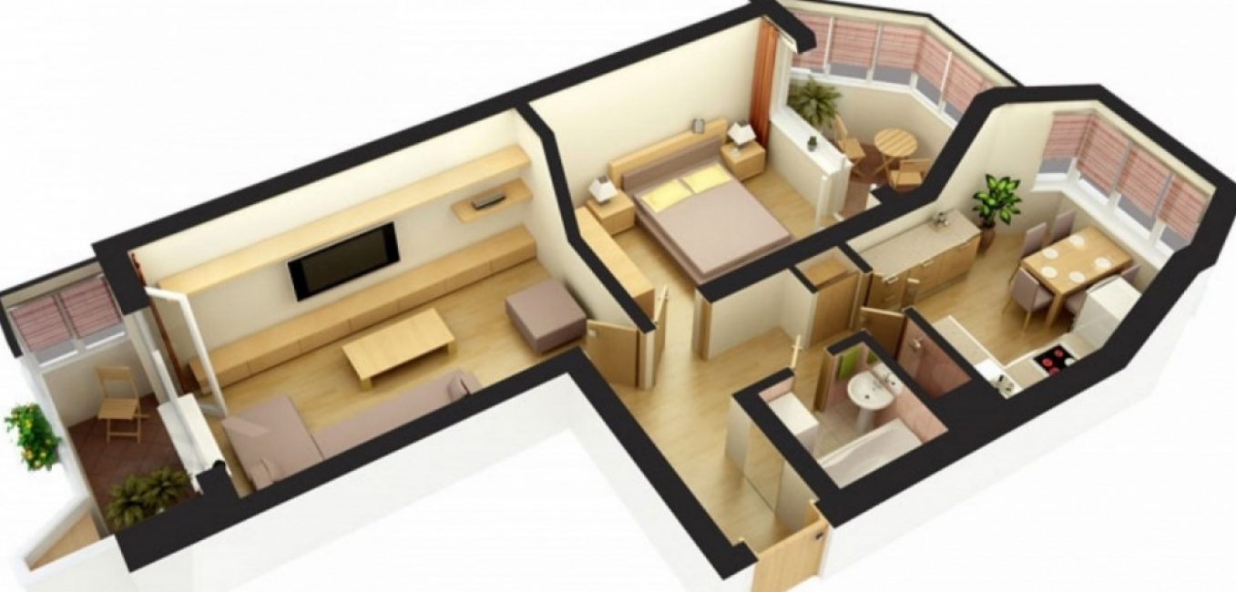 Alojamento em casas P-44