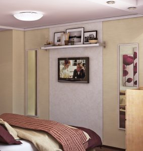 Layout de apartamentos de 2 (dois quartos): 215+ Fotos das formas aprimoradas de reencarnação do Design