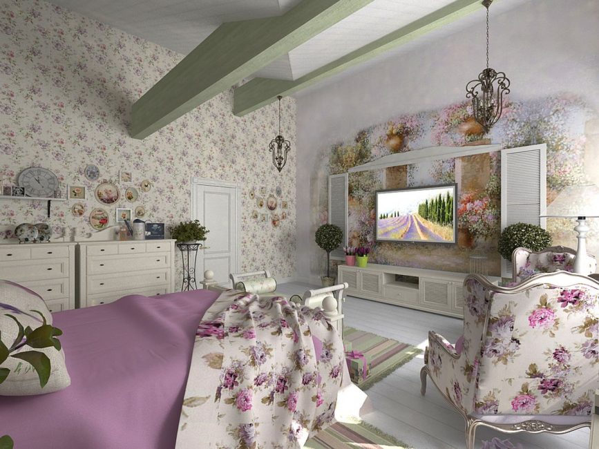 Na maioria das vezes para decoração de parede use papel de parede.