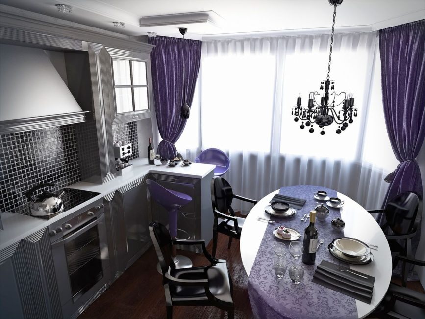 Estilo Art Deco no Interior da Cozinha