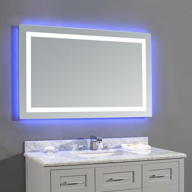 Iluminação branca e neon